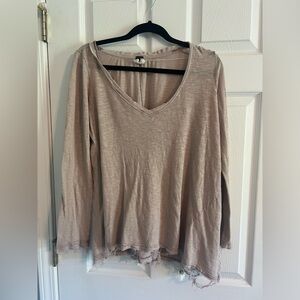 Free People Long Sleeve Tee